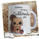 Digiset Eichhörnchen Puschel Plotten, Sublimation, Drucken, Digistamp - Sewando