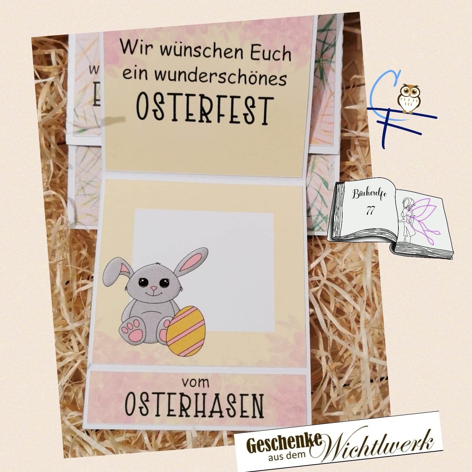 Digiset Osterhasi Sublimation, Digistamp, Digipaper - Sewando