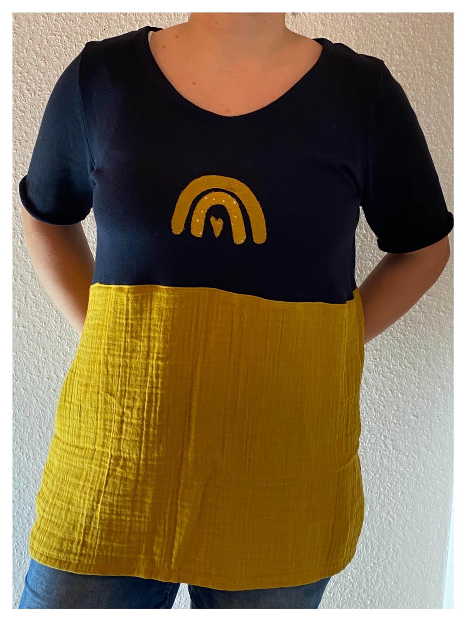 Schnittmuster Emmas All-in-one-Shirt Größe 32 – 50 - Sewando