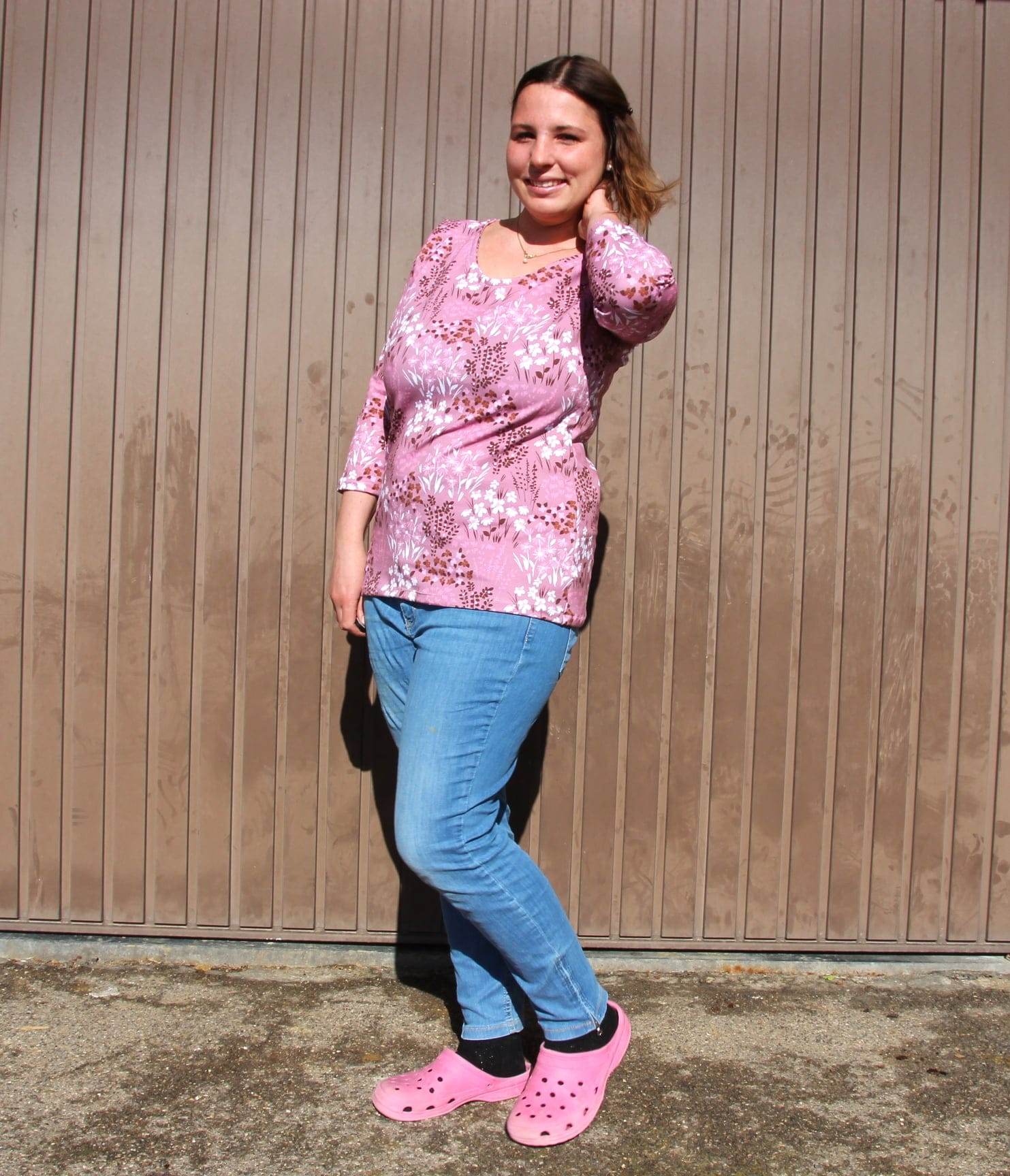 Schnittmuster Emmas All-in-one-Shirt Größe 32 – 50 - Sewando