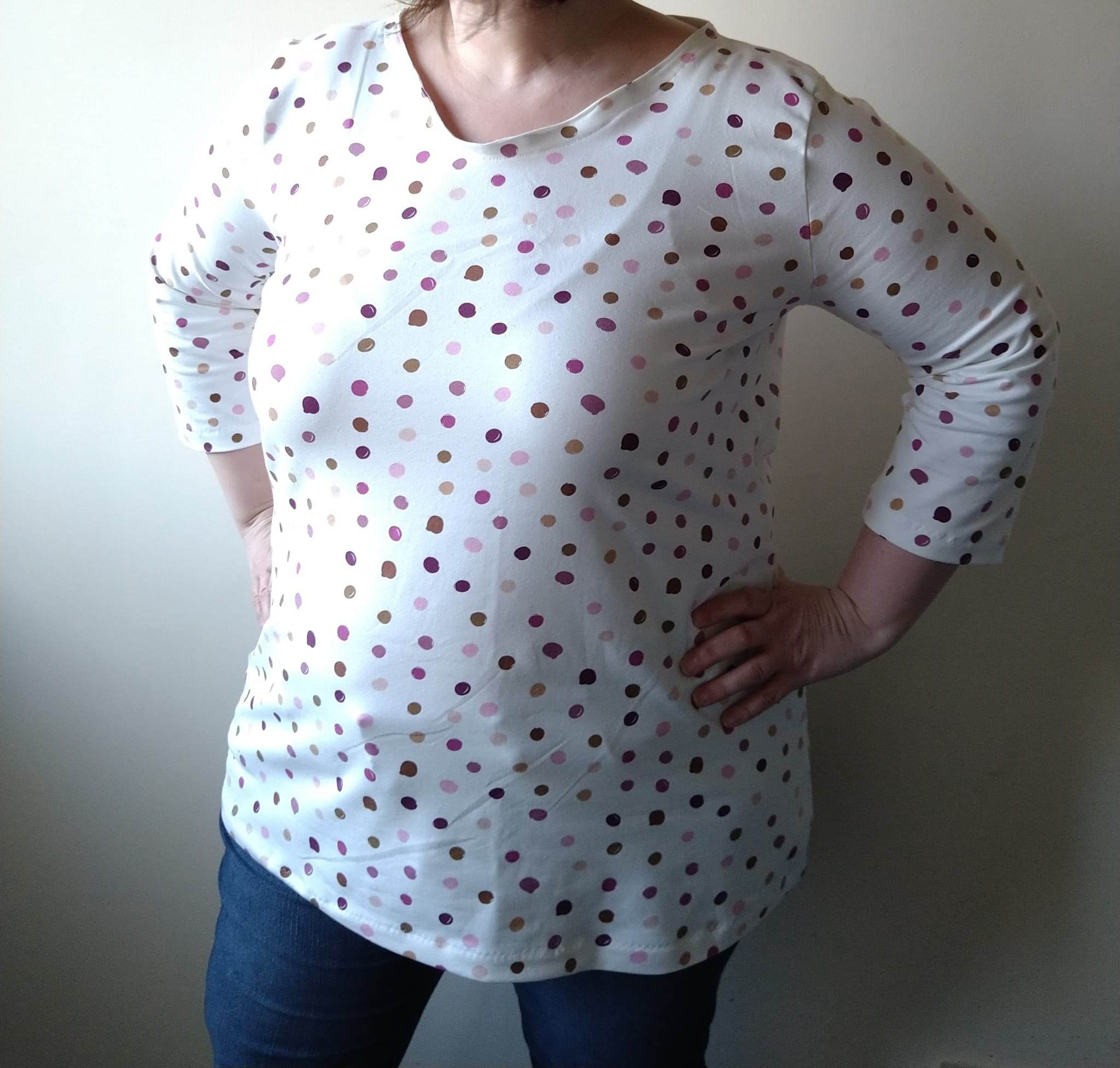 Schnittmuster Emmas All-in-one-Shirt Größe 32 – 50 - Sewando