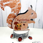 Digiset Eichhörnchen Puschel Plotten, Sublimation, Drucken, Digistamp - Sewando