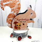 Digiset Eichhörnchen Puschel Plotten, Sublimation, Drucken, Digistamp - Sewando