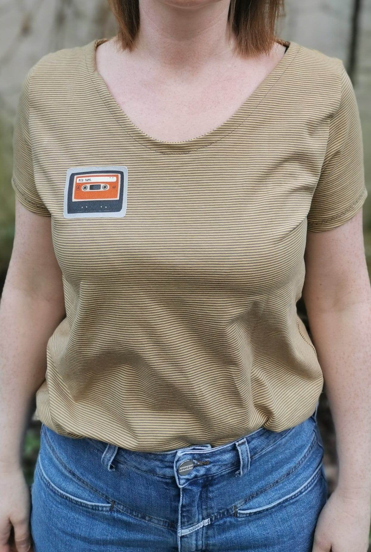Schnittmuster Emmas All-in-one-Shirt Größe 32 – 50 - Sewando