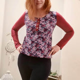 Schnittmuster Emmas All-in-one-Shirt Größe 32 – 50 - Sewando