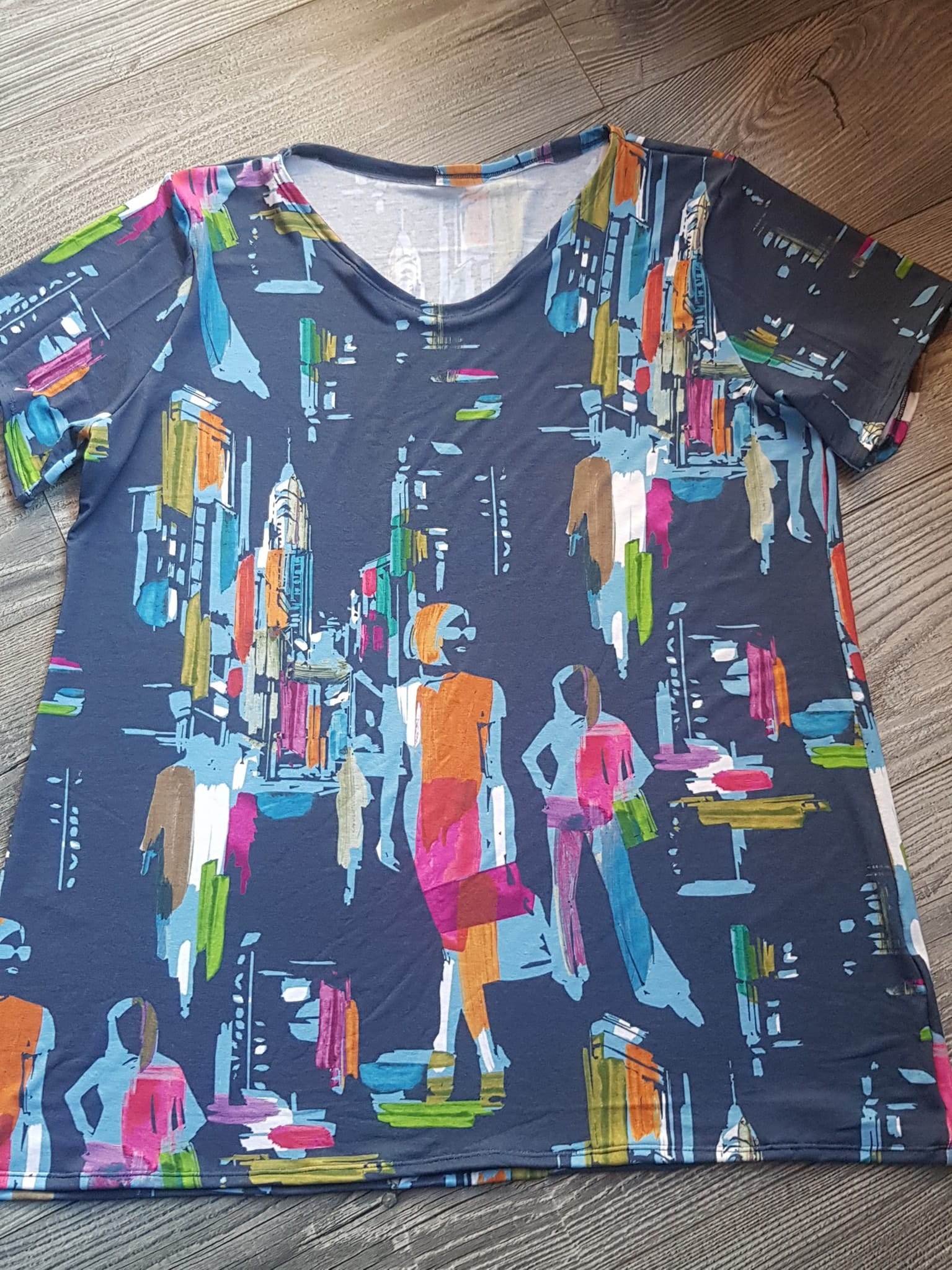 Schnittmuster Emmas All-in-one-Shirt Größe 32 – 50 - Sewando