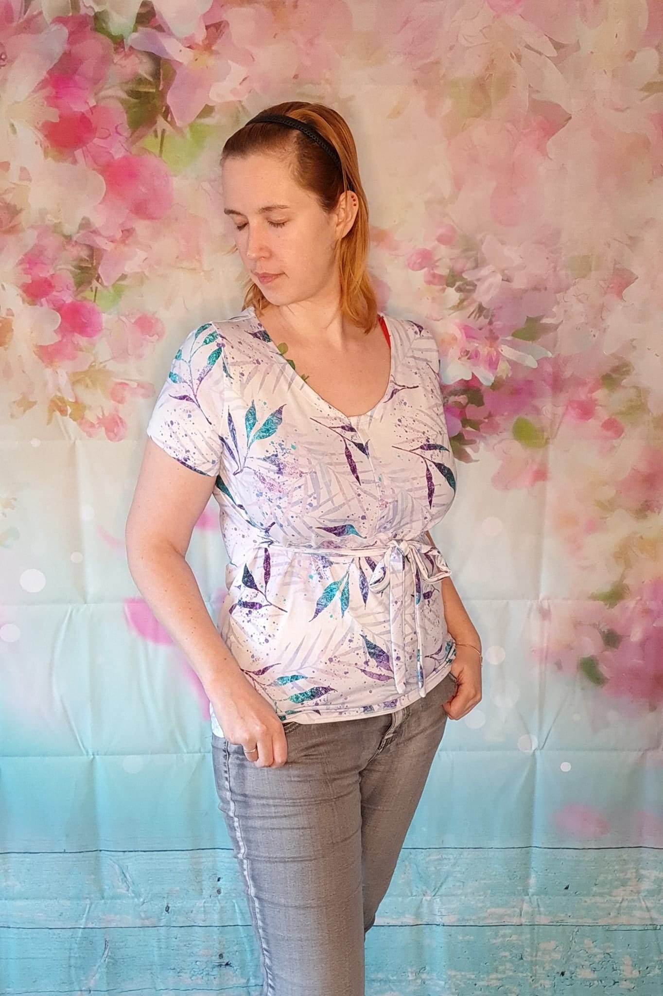Schnittmuster Emmas All-in-one-Shirt Größe 32 – 50 - Sewando