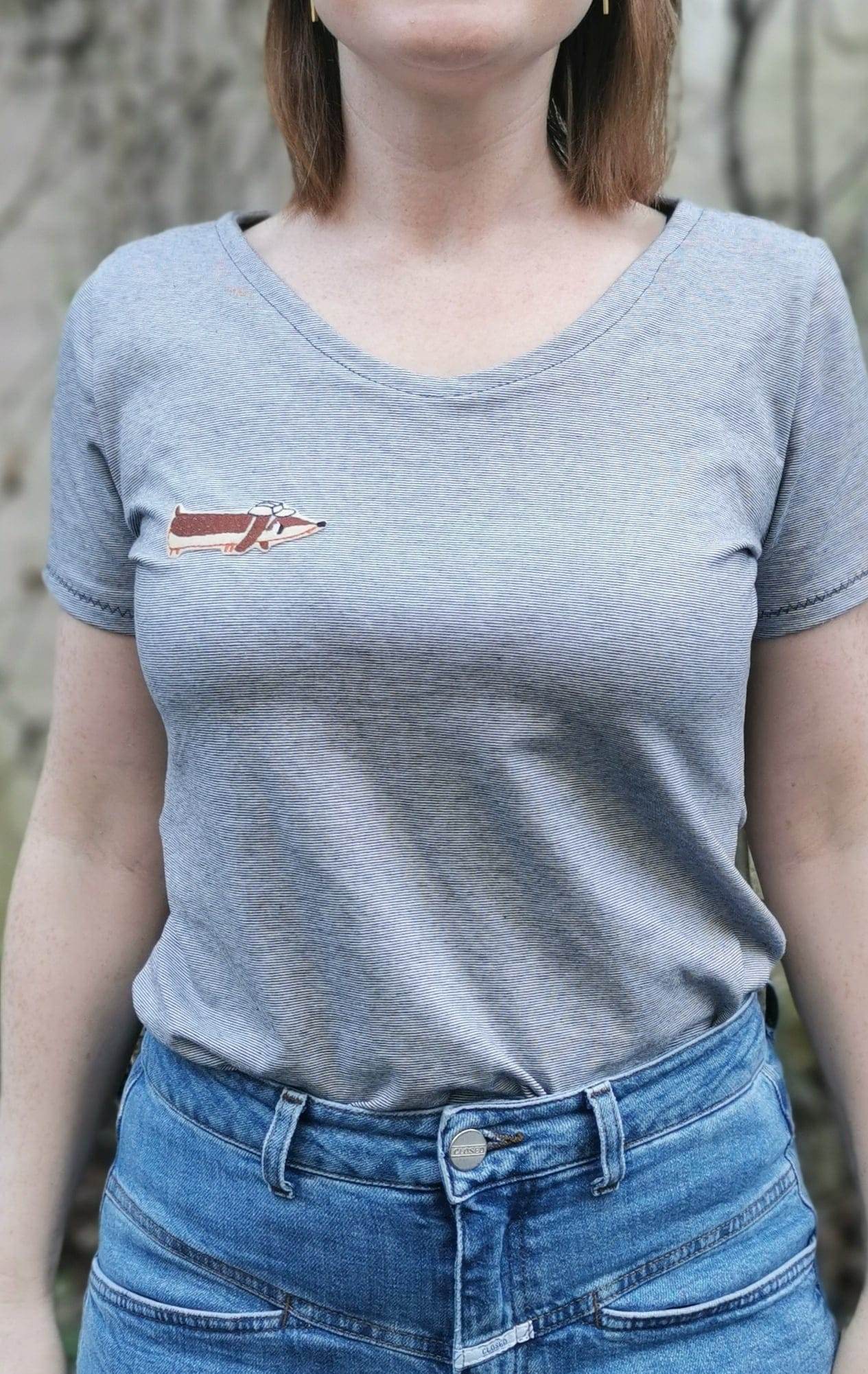 Schnittmuster Emmas All-in-one-Shirt Größe 32 – 50 - Sewando