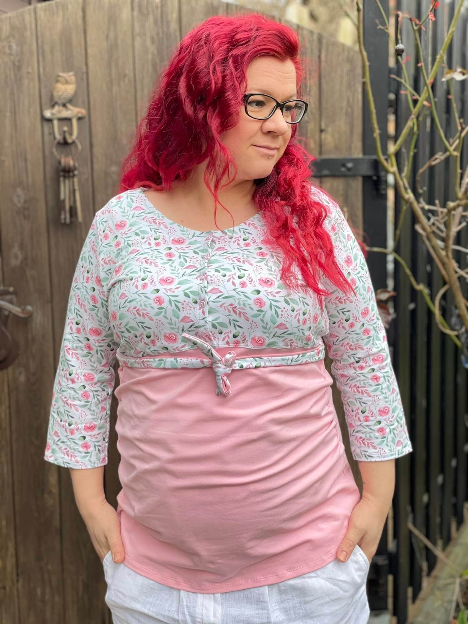 Schnittmuster Emmas All-in-one-Shirt Größe 32 – 50 - Sewando