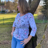 Schnittmuster Emmas All-in-one-Shirt Größe 32 – 50 - Sewando