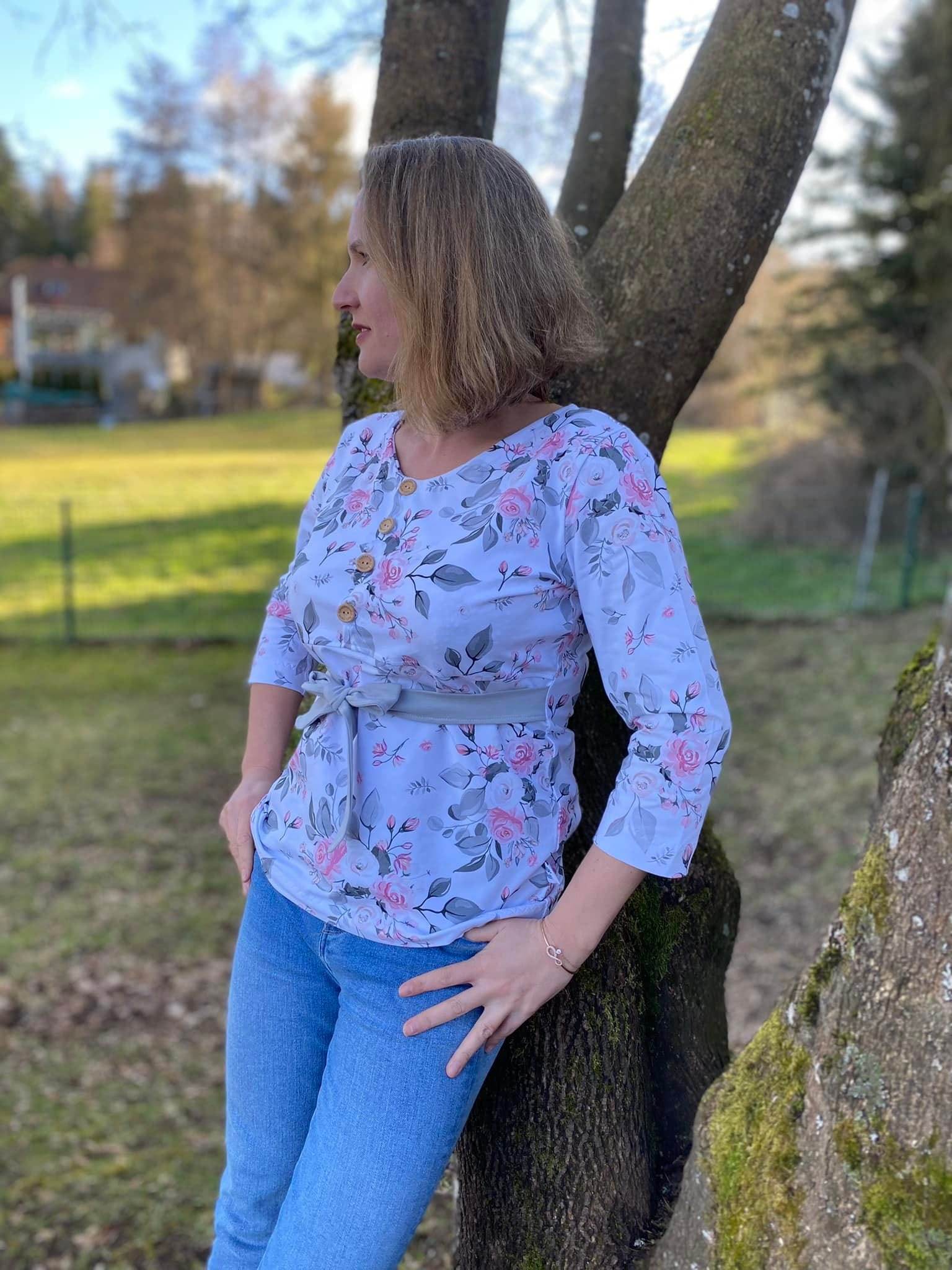 Schnittmuster Emmas All-in-one-Shirt Größe 32 – 50 - Sewando