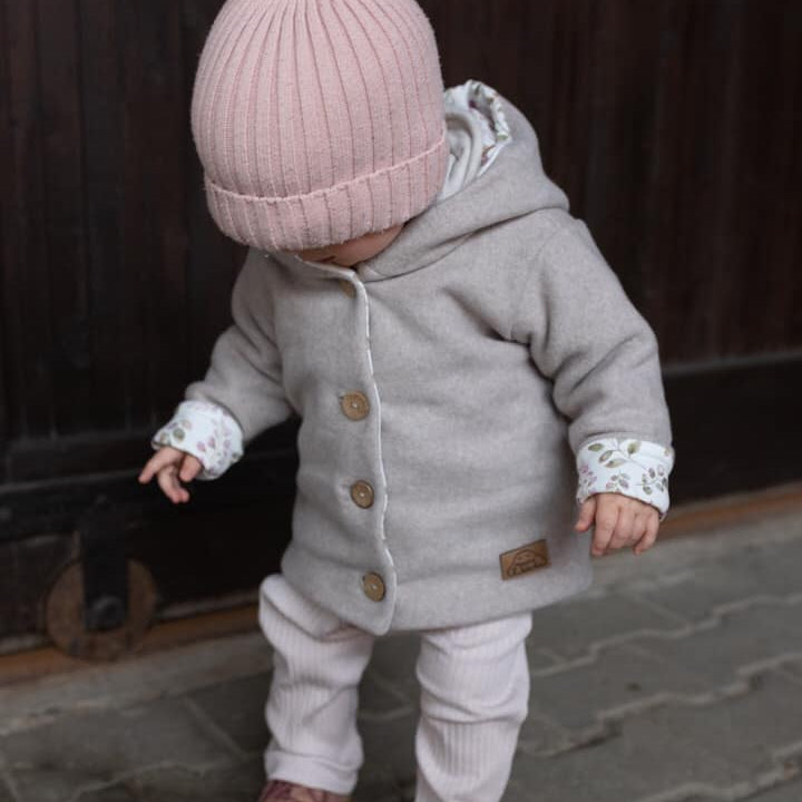 Baby-Jacke "Joppie" gefütterte Babyjacke / Schnittmuster : - Sewando