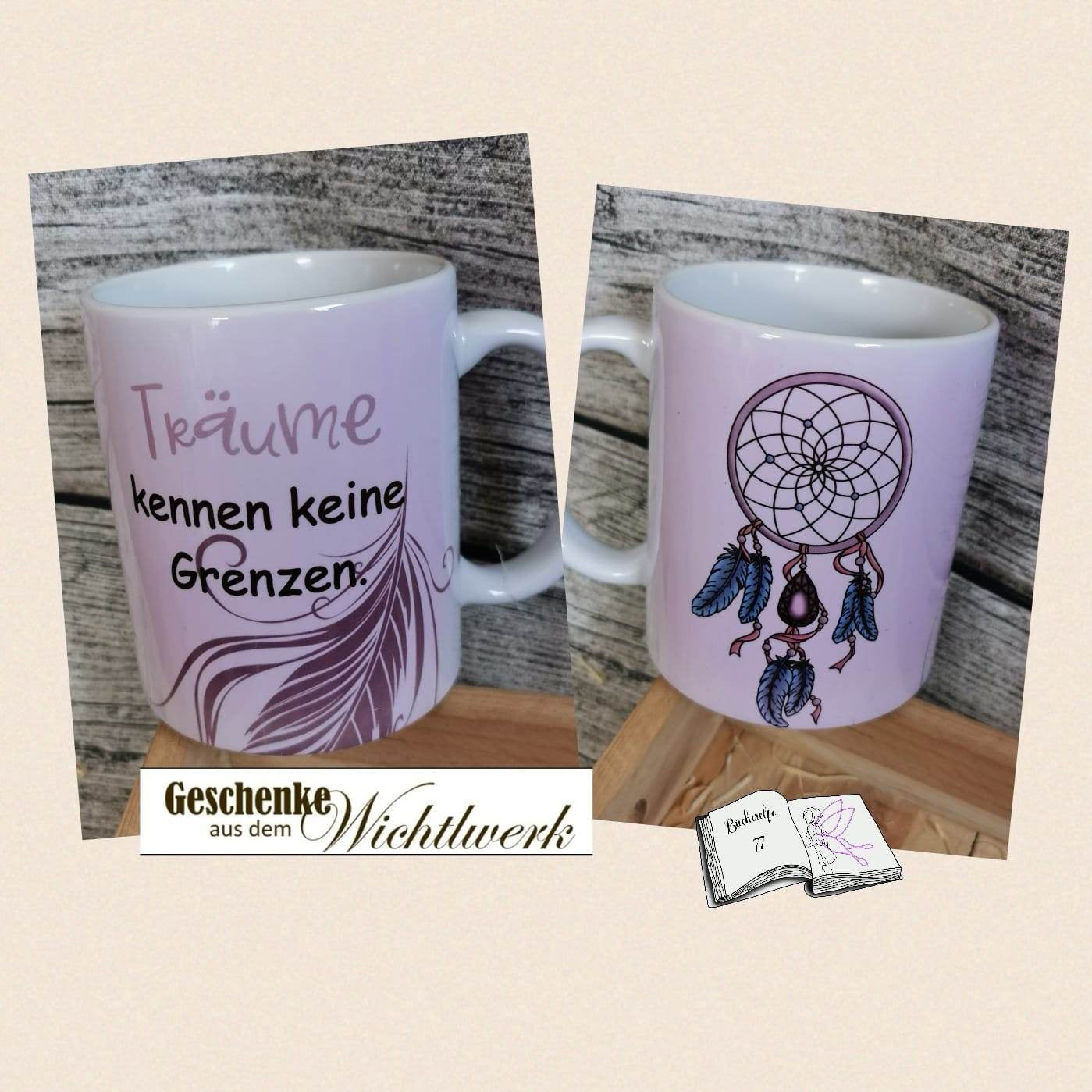 Digiset Traumfänger Sublimation, Digistamp, Digipaper - Sewando