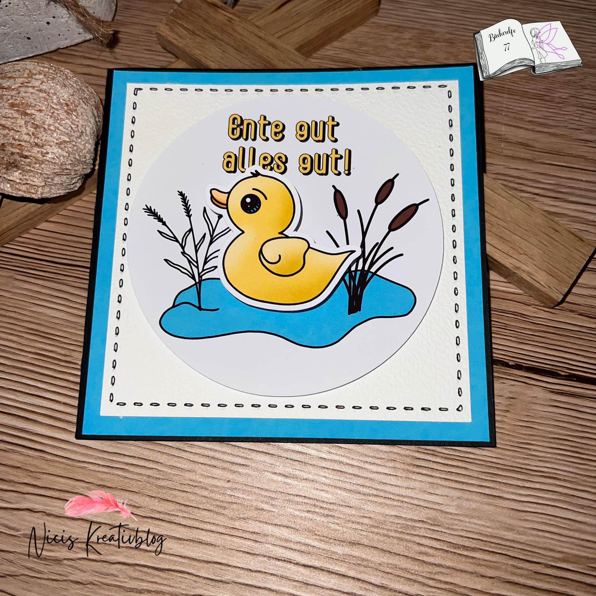 Digiset Ente gut alles gut Plotterdatei, Sublimation, Digistamp, Digipaper - Sewando