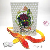 Plotterdatei Schlange mit Nelken Plotterdatei, Sublimation, Digistamp, Digipaper - Sewando