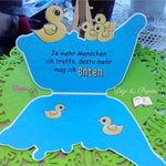 Digiset Ente gut alles gut Plotterdatei, Sublimation, Digistamp, Digipaper - Sewando