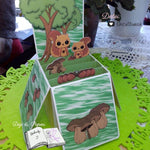 Digiset Eichhörnchen Puschel Plotten, Sublimation, Drucken, Digistamp - Sewando