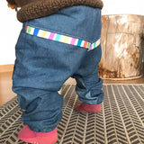 Schnittmuster Baggyine Hose Gr.74 - 122 - Sewando
