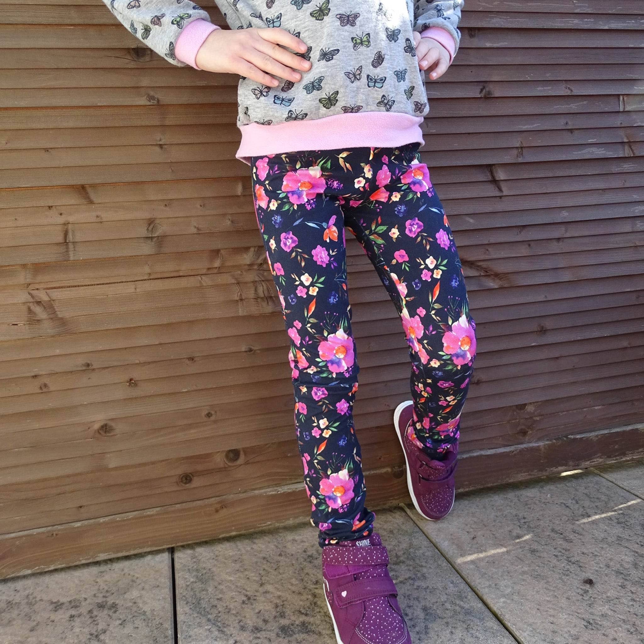 Schnittmuster Leggins Fabiola Gr.122 - 176 - Sewando