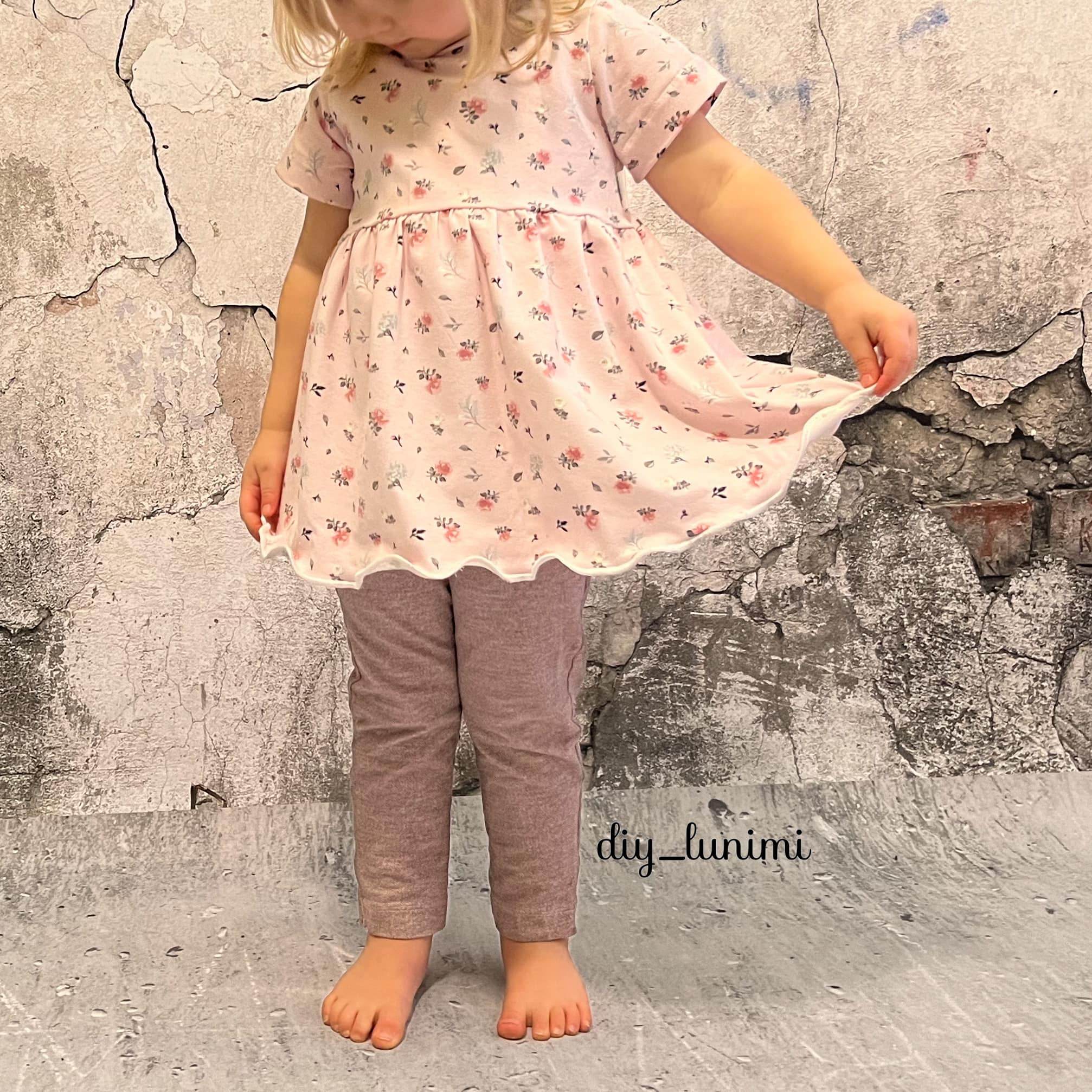 Schnittmuster Leylana - Kleid/Tunika Gr.74 - 122 - Sewando