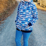 Hoodiejacke "Uma" - Gr. 32-64 - Schnittmuster und Nähanleitung