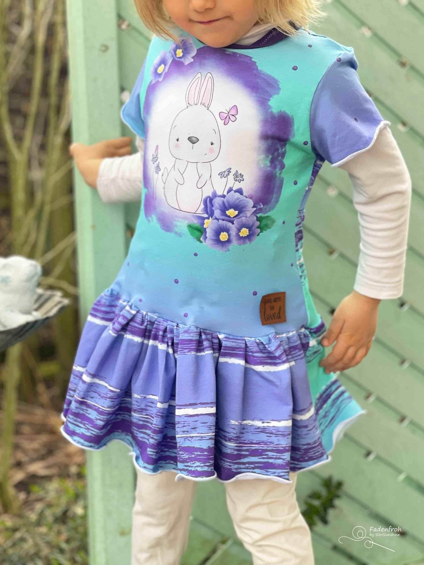 Schnittmuster Leylana - Shirt mit Volant Gr.74-122 - Sewando