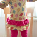 Schnittmuster Leylana - Shirt mit Volant Gr.74-122 - Sewando