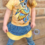 Schnittmuster Leylana - Shirt mit Volant Gr.74-122 - Sewando
