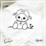 Plotterdatei little sheep Sublimation, Digistamp, Digipaper - Sewando