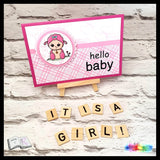 Digiset little sheep Plotten, Sublimation, Drucken, Digistamp, Digipaper - Sewando