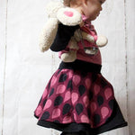 Schnittmuster und Nähanleitung Kinderrock Röckchen Elerara Drehrock Gr. 80–164 - Sewando
