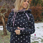 Raglan-Hoodie Kaja Gr. 32-50 inkl. Beamerdatei - Sewando