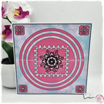 Digiset Mandala Plotten, Sublimation, Drucken, Digistamp - Sewando