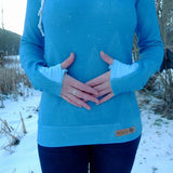 Raglan-Hoodie Kaja Gr. 32-50 inkl. Beamerdatei - Sewando
