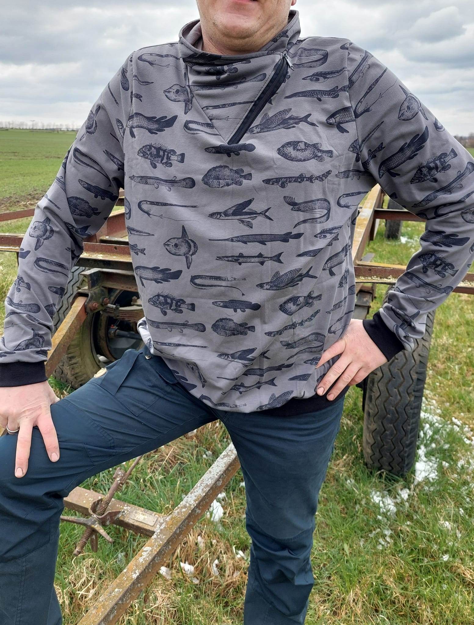 Schnittmuster Pullover MrCozy 44-58 - Sewando