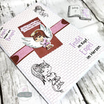 Digiset (B)Engeline Digistamp, Digipaper, Plotterdatei, Sublimation, Druck - Sewando