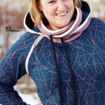 Raglan-Hoodie Kaja Gr. 32-50 inkl. Beamerdatei - Sewando