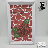 Plotterdatei Schlange mit Nelken Plotterdatei, Sublimation, Digistamp, Digipaper - Sewando