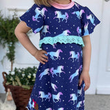 Schnittmuster Leylana - Kleid/Tunika Gr.74 - 122 - Sewando