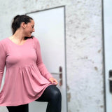 Schnittmuster Emmas Babydollshirt Größe 32 – 50 - Sewando