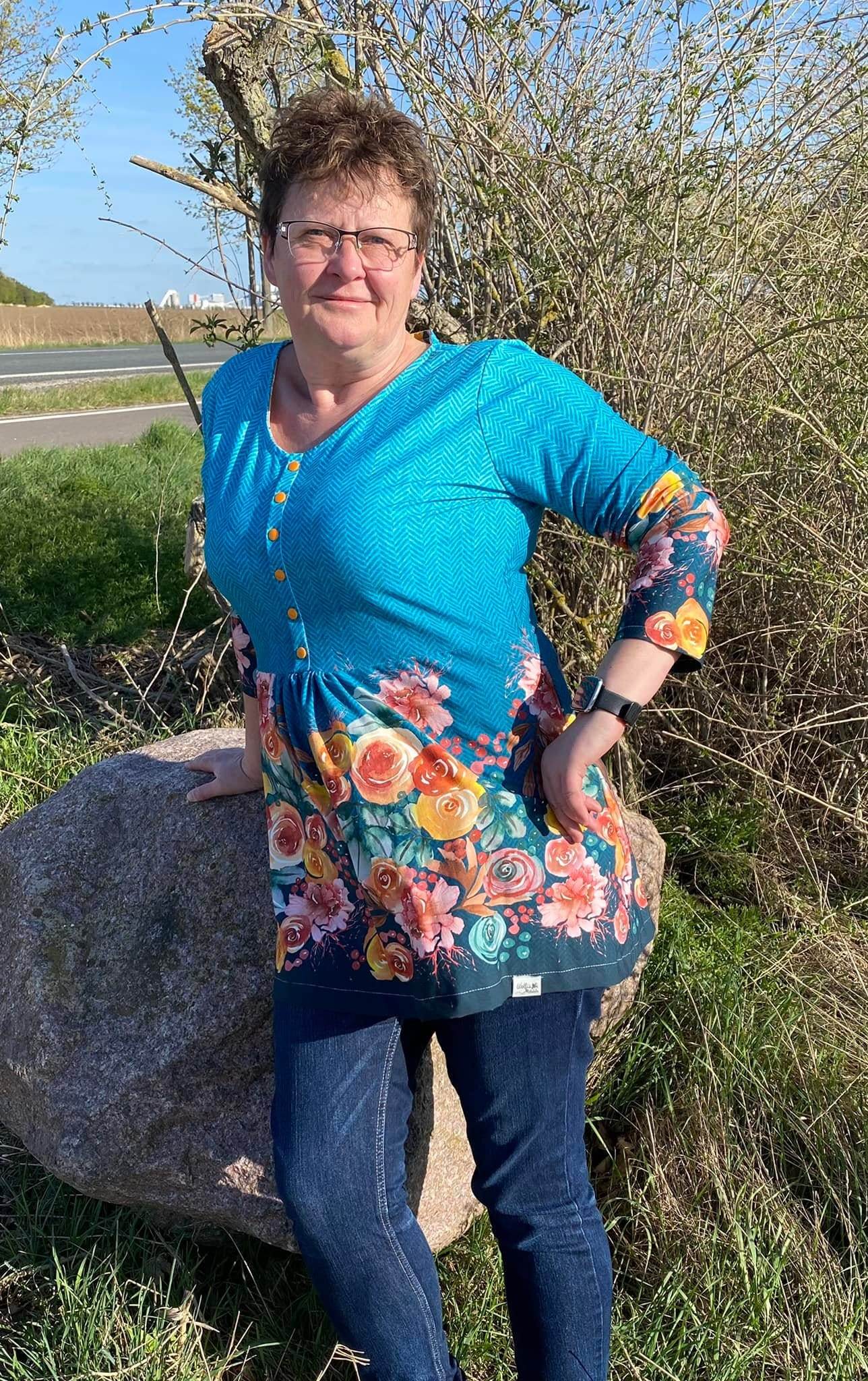 Schnittmuster Emmas Babydollshirt Größe 32 – 50 - Sewando