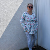 Schnittmuster Emmas Babydollshirt Größe 32 – 50 - Sewando