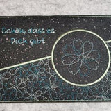 Stickdatei - Mugrug-Set "Schön, dass es Dich gibt" Stickdatei (4 Motive)