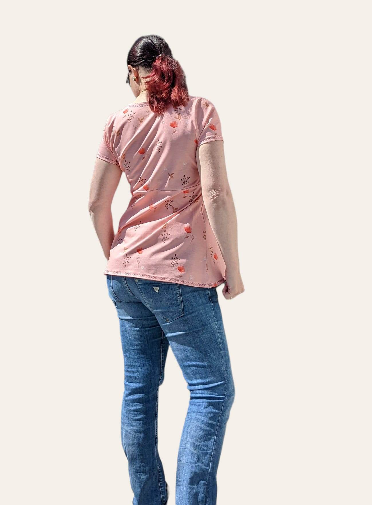 Schnittmuster Emmas Babydollshirt Größe 32 – 50 - Sewando