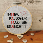 Stickdatei - MAMA ist immer da - Sewando