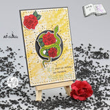 Plotterdatei Schlange mit Nelken Plotterdatei, Sublimation, Digistamp, Digipaper - Sewando