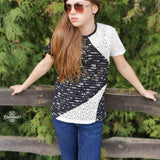 Schnittmuster Hoodie/Shirt Swante Junior Gr. 122-164 inkl. Beamerdatei - Sewando