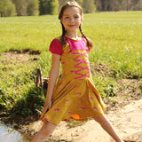 Ebook Jerseykleid "Dirndl Freya" Gr. 122-152 Schnittmuster
