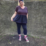 Schnittmuster Emmas Babydollshirt Größe 32 – 50 - Sewando