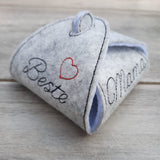 Stickdatei - Geschenkbox / Faltschachtel "Beste Mama"